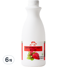 래미푸드 쥬피터 딸기 퓨레, 1.12kg, 6개