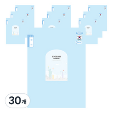 펜피아 1000 초등 3 6영어 제본노트, C블루, 30개