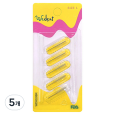 WEDENT 威登 牙間刷替換刷頭 L, 5件, 5個