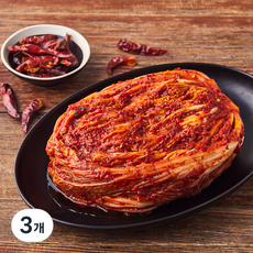 콕집어콕 매운 실비 김치, 1kg, 3개