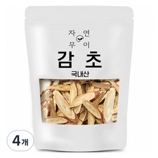 자연무이 국내산 감초, 100g, 4개