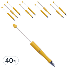 탑피아 DIY 꾸미기 볼펜 1.0mm, TYPE60, 40개