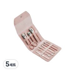 J牌家用指甲護理組, 5套, 卡其色