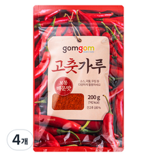 곰곰 고춧가루, 200g, 4개
