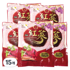 금산 홍삼 도라지 젤리, 15개, 200g