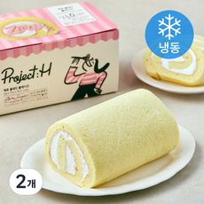삼립 프로젝트 H 제로 플레인 롤케이크 (냉동), 215g, 2개