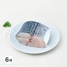 노량진 수산시장 중도매인 90번 대삼치 순살 스테이크 (냉장), 6개, 200g