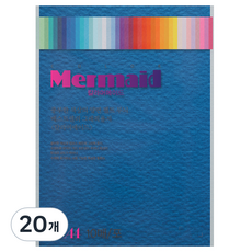 두성 칼라 머메이드지 178g W17 파랑색, 20개