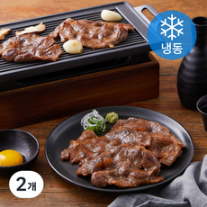 야끼니꾸 양념 부채살 구이용 (냉동), 2개, 400g