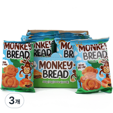 에이스엠앤티 몽키브레드 코코아맛 12p, 360g, 3개