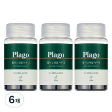플라고 핏펫 덴탈 파우더, 6개, 45g