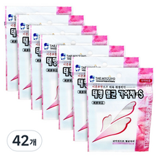 태명 8겹 멸균 가아제 S 5 x 7.5 cm, 42개, 5개입