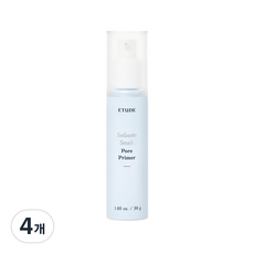 에뛰드 피지쏙 포어 프라이머 30g, 투명, 4개