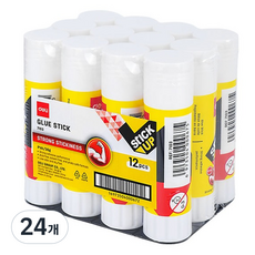 deLi 得力 黏性固體膠棒 大型口紅膠 E7103, 36g, 24個