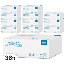 comet 抽取式廚房紙巾, 100張, 36包