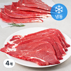 미트코리아 호주산 목심 육전 불고기용 (냉동), 4개, 2kg