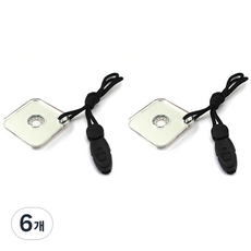 Acoral 露營戶外安全求救信號鏡, 6個