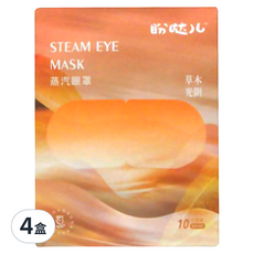 禾統 熱敷蒸氣眼罩 草木光陰, 10片, 4盒