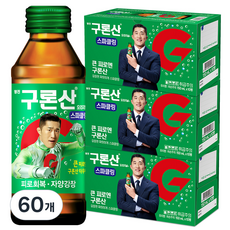 해태htb 영진 구론산 탄산 스파클링 오리지날, 150ml, 60개