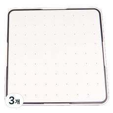 YNET 向日葵蓮蓬頭 細長方形 基本款 W, 白色, 3個