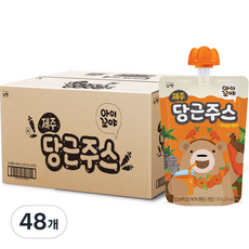 아이꼬야 제주 당근주스, 당근, 100ml, 48개