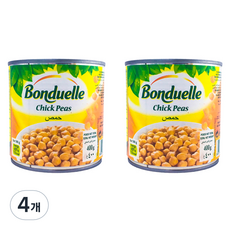 Bonduel 鷹嘴豆罐頭, 400g, 4個