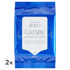 GATSBy GATSBY 酷爽冰鎮柑橘體香濕巾 30入, 2個
