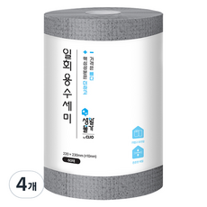 크리오 생활물가 일회용 수세미, 60개입, 4개