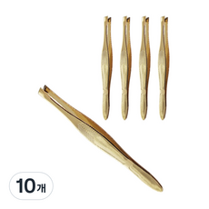 細金鑷子, 黃金, 10個