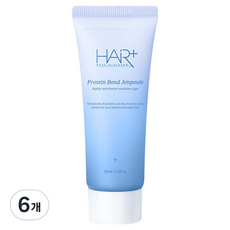 헤어플러스 단백질 본드 헤어 앰플, 35ml, 6개