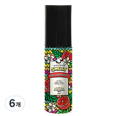 Smelly 衣物纖維除臭劑 真實葡萄柚, 60ml, 6個