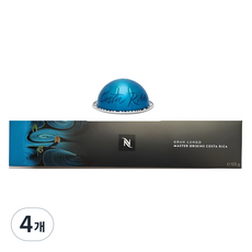 네스프레소 버츄오 마스터 오리진 코스타리카 캡슐커피, 10.5g, 10개입, 4개