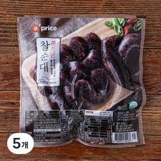 오프라이스 찰순대, 500g, 5개