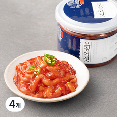 굴다리 김정배 명인 오징어젓, 250g, 4개