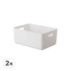 現代食品儲藏室收納盒把手, 白色, 2個