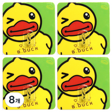 리버그린 귀요미 덕 인테리어 매직 후크, F, 8개