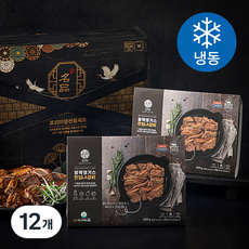 우오보 블랙앵거스 한입LA갈비 선물세트, 500g, 12개