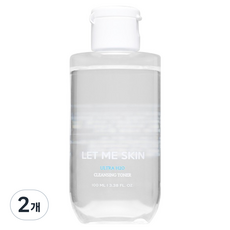 렛미스킨 울트라 H2O 클렌징 토너, 100ml, 2개