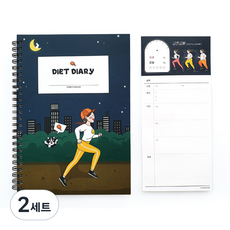 JLogue Good Evening 減重完全征服日誌 + 便條紙組合, 混合色