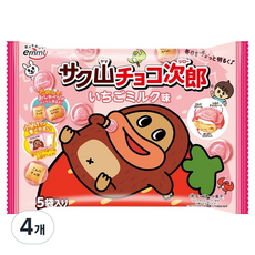 사쿠야마초코지로 딸기맛, 80g, 4개