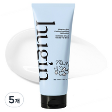 허긴 모이스처 아토 쿨링 보습 수딩 젤 로션 무향, 5개, 200ml