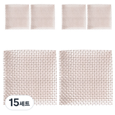 스테인레스 모스판 2p, 15세트