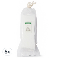 이니스프리 뷰티툴 3겹 화장솜, 80매입, 5개