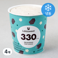 라라스윗 민트초코 아이스밀크 (냉동), 474ml, 1개입, 4개