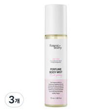 포레스트스토리 비유 퍼퓸 바디미스트 블러쉬피오니, 115ml, 3개