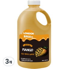 London Brix 芒果酷飲濃縮液, 1.8kg, 3個