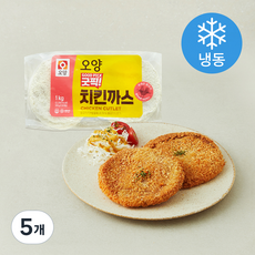 사조오양 굿픽 치킨까스 (냉동), 1kg, 5개