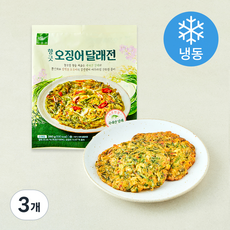 사옹원 향긋 오징어 달래전 (냉동), 260g, 3개