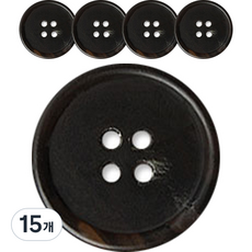 동대문단추왕 고급 무광 코트 가디건 큰 사이즈 단추 28mm, DBR메시아, 15개