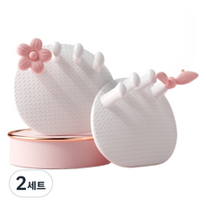 Herbzen 涼爽腳底運動訓練器 雙腳穿戴套組 白色, 2套